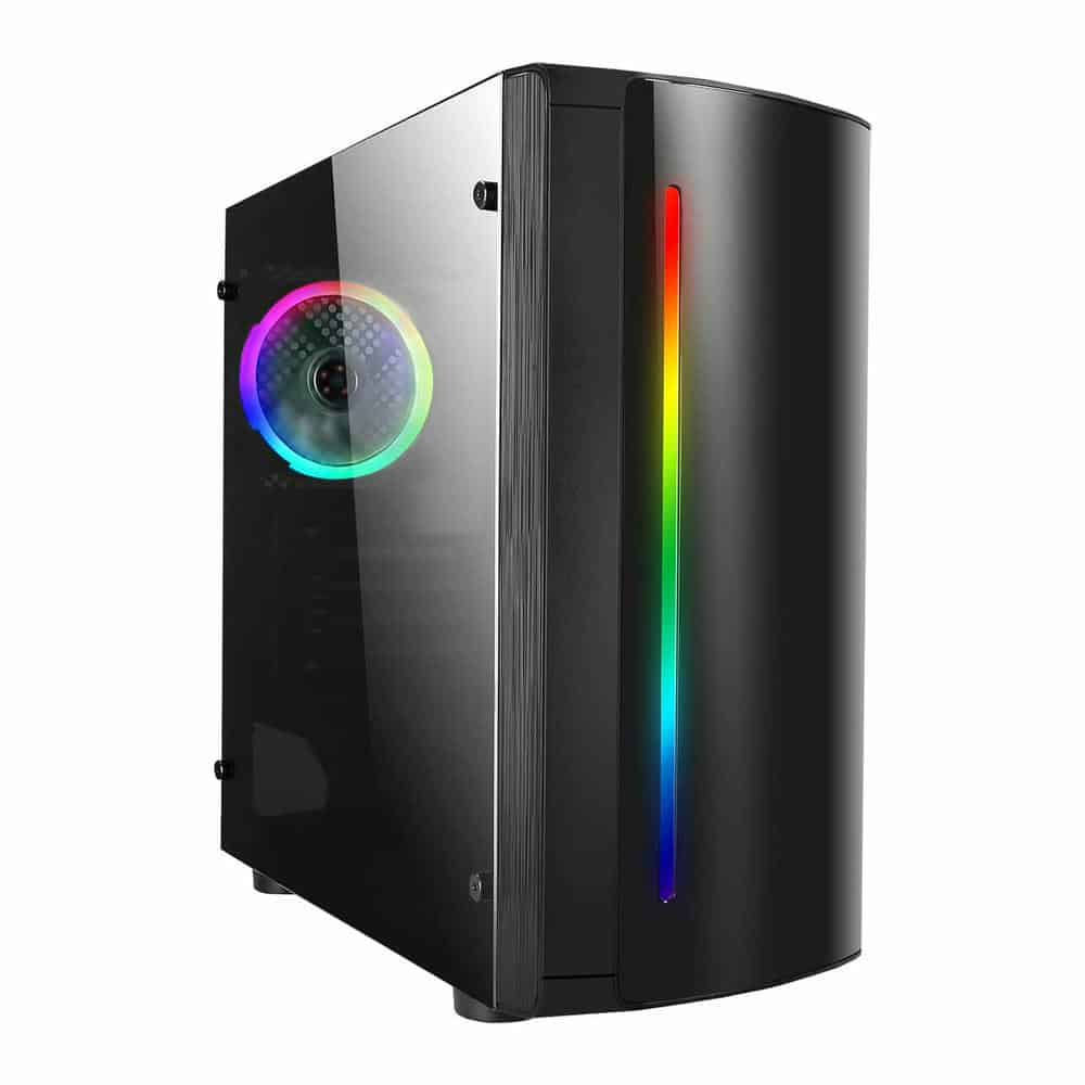 CiT Beam RGB Windowed MicroATX PC Gaming Case